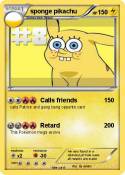 sponge pikachu