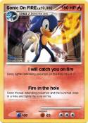 Sonic On FIRE
