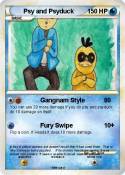 Psy and Psyduck