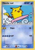 Pikachu surf