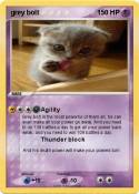 grey bolt