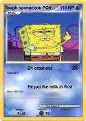Tough spongebob