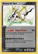Arceus All Type
