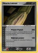 Pikachu batman