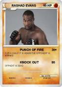 RASHAD EVANS RASHAD EVANS
