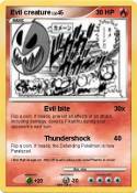 Evil creature
