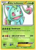 Baby bulbasaur
