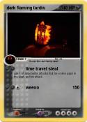 dark flaming