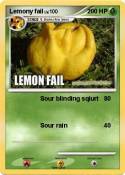 Lemony fail