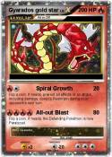 Gyarados gold star Gyarados gold