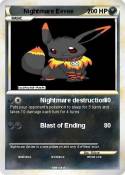 Nightmare Eevee