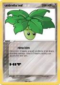umbrella leaf