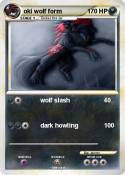 oki wolf form