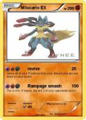 M lucario EX