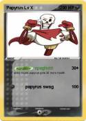 Papyrus Lv X Papyrus Lv X