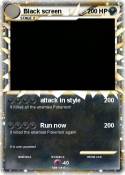 Black screen