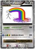 rainbow barf