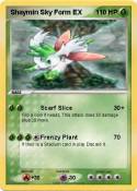 Shaymin Sky Form EX Shaymin Sky