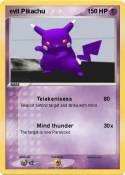 evil Pikachu