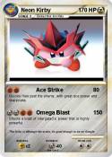 Neon Kirby