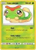 Cute caterpie