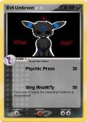 Evil Umbreon
