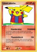 Lionel pikachu