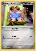 scared child