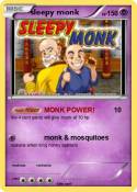 sleepy monk