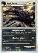 Dark flame
