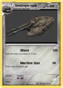 Destroyer tank