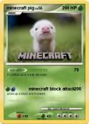 minecraft pig