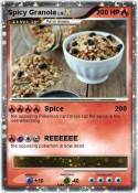 Spicy Granola