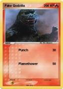 Fake Godzilla