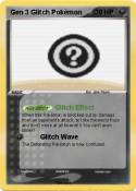 Gen 3 Glitch