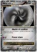 Metal orb