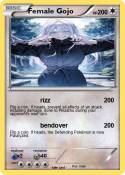 Female Gojo