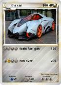 the car