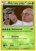 Holy baby yoda