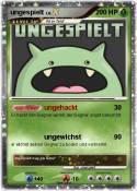 ungespielt