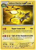 Jolteon Raichu