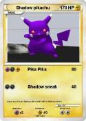 Shadow pikachu