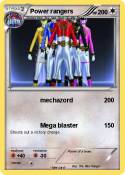Power rangers Power rangers