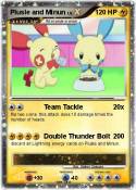 Plusle and Minun Plusle and