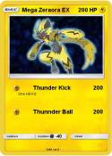 Mega Zeraora EX