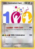 100th Celebration Card 100th