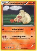 ninetales and vulpix ninetales and