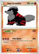 Dark Growlithe