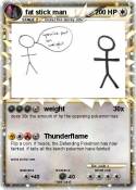 fat stick man