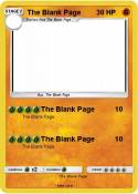 The Blank Page